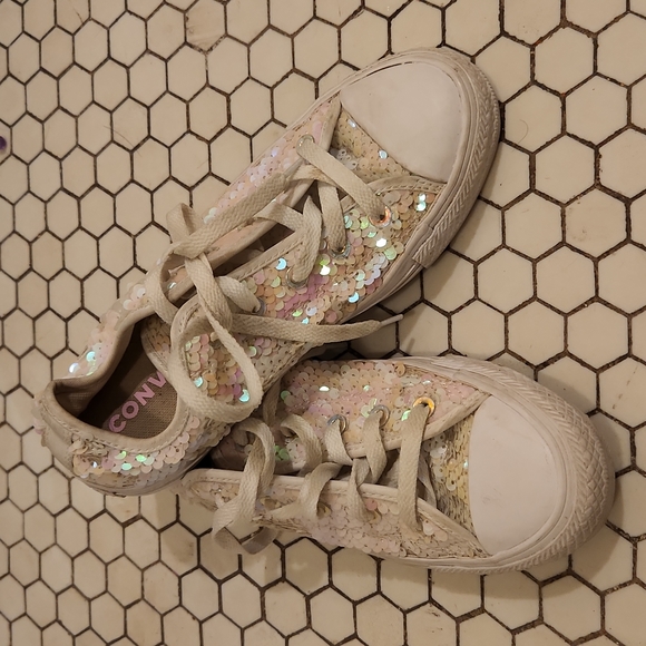 Iridescent sequins Converse - Picture 11 of 12